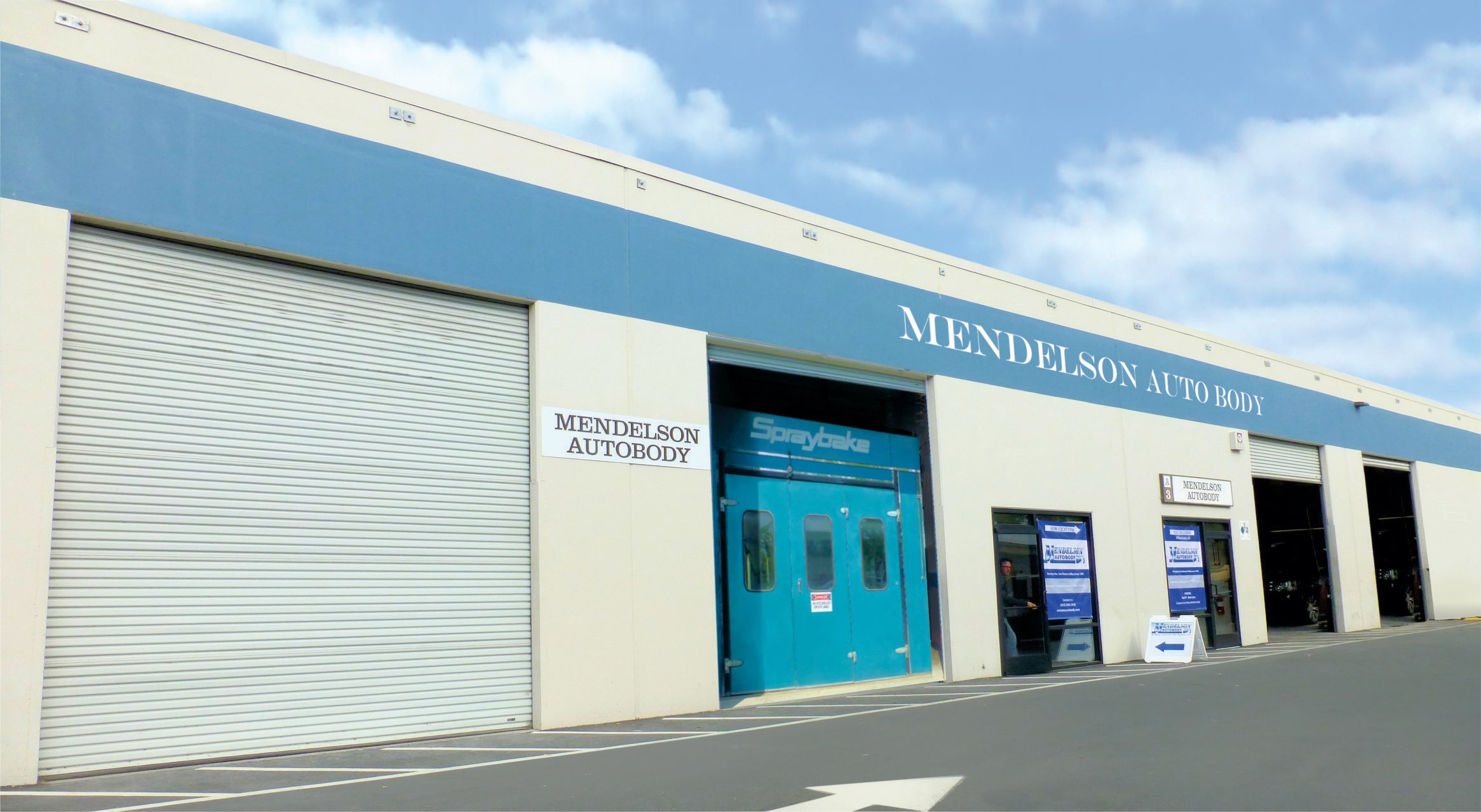 Mendelson Auto Body Store Front | San Ramon, Ca